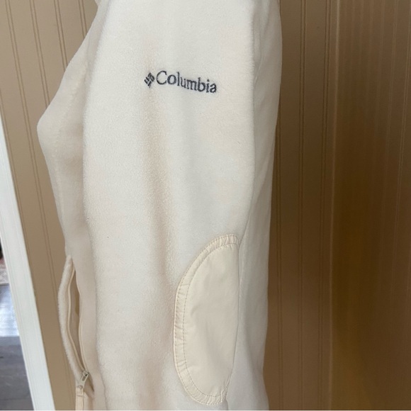 Columbia Interchange Cream Colour Winter Fleece Sweater Jacket Liner Women’s S - Picture 2 of 6